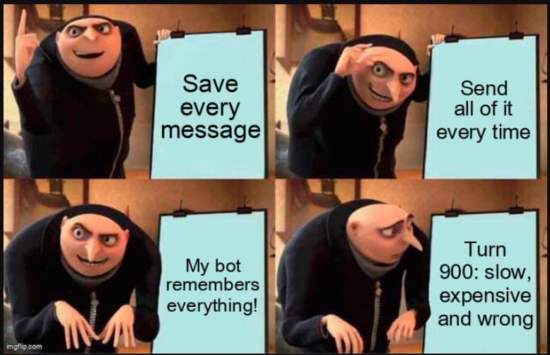 Building Chat Memory That Still Works at Turn 900