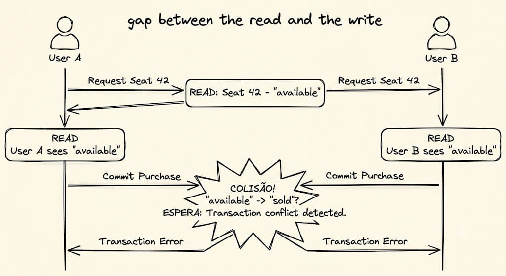Lock, check, or reserve: the concurrency decision nobody teaches